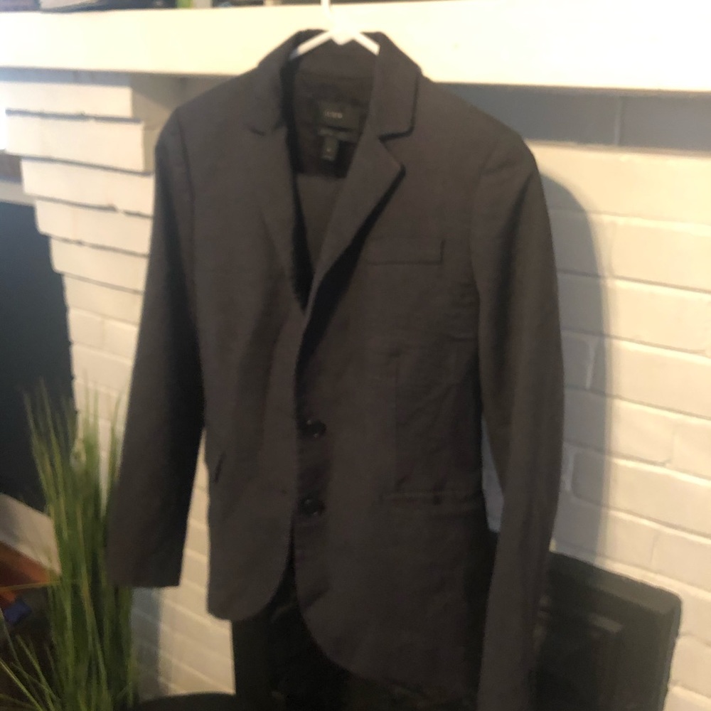 J Crew Gray Suit